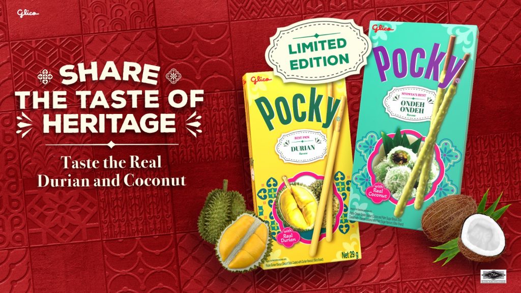 Pocky Celebrates SG60 with Limited Edition Durian and Ondeh-Ondeh Flavours - Alvinology