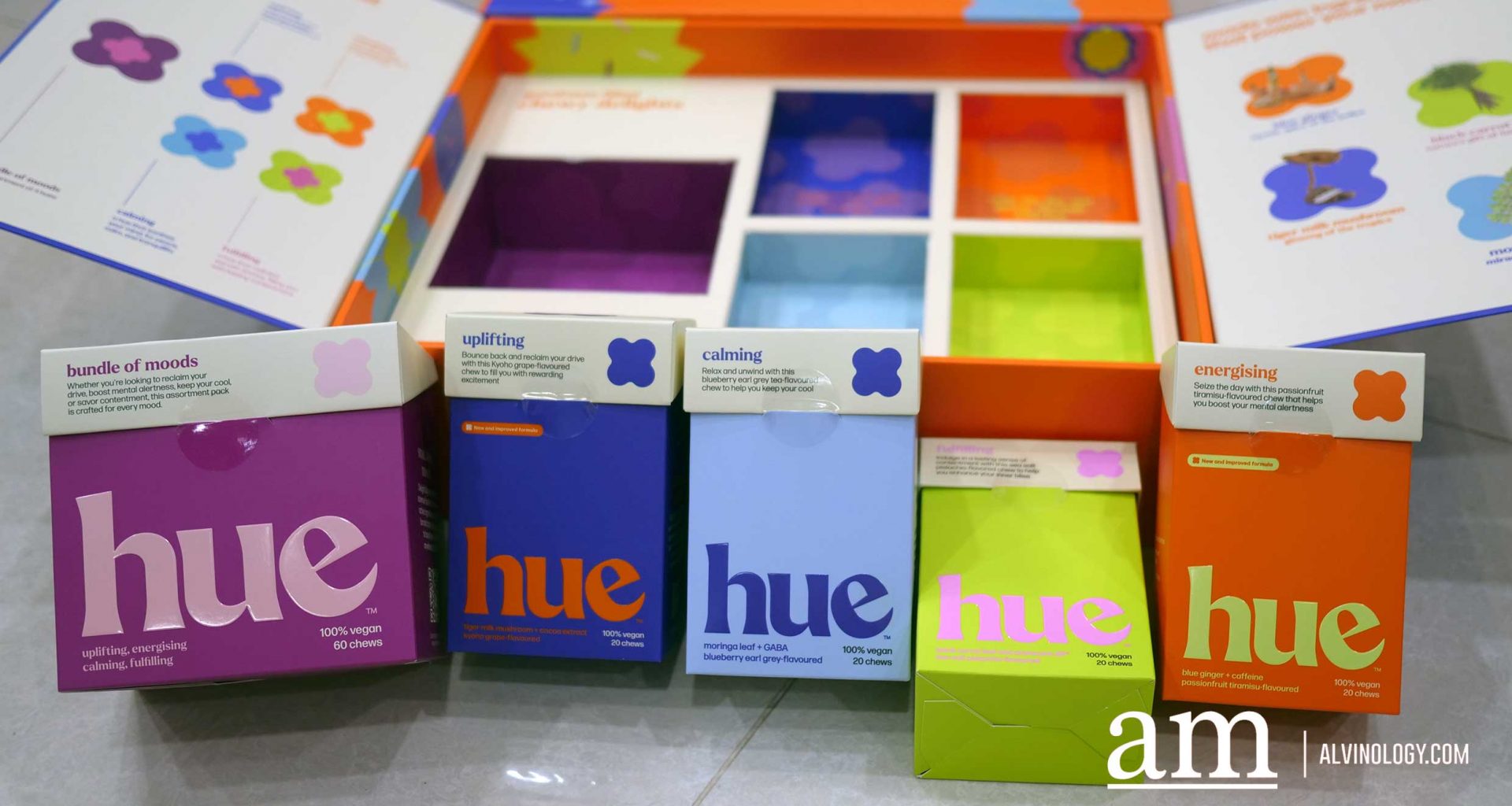 Hue Turns Two: Singapore's Home-grown Mood-Boosting Chews Celebrates With Upgraded Formulas and New Flavours - Alvinology