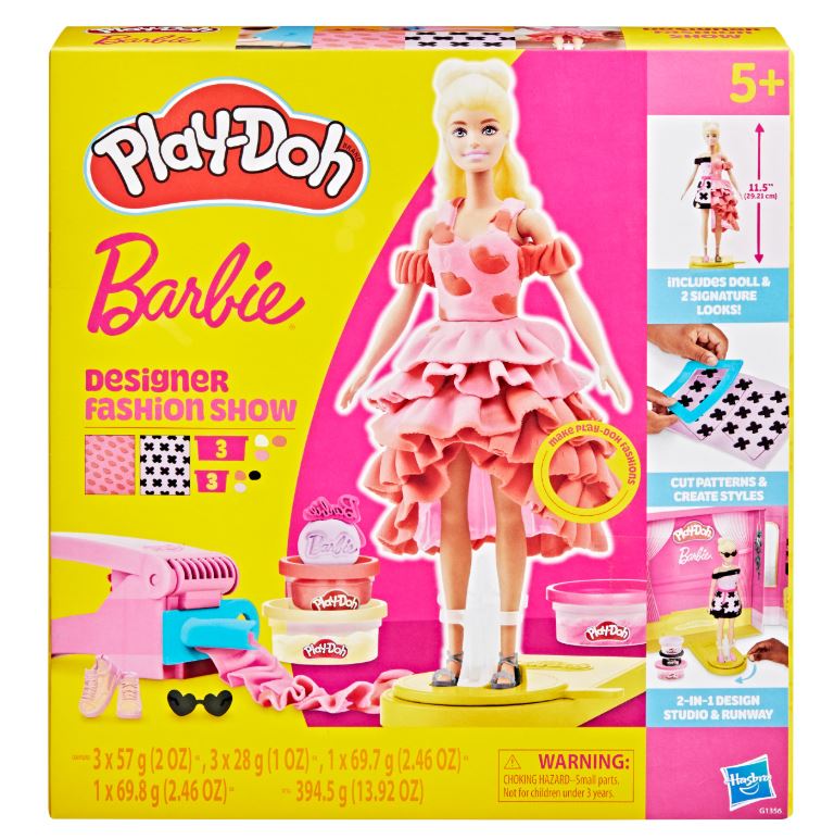 Play-Doh Meets Barbie in a First-of-Its-Kind Fashion Play Collaboration - Alvinology