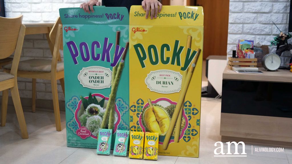 Pocky Celebrates SG60 with Limited Edition Durian and Ondeh-Ondeh Flavours - Alvinology