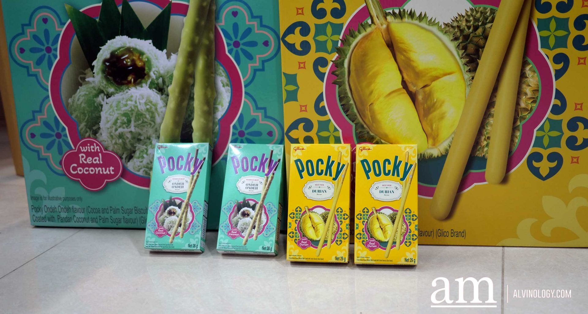 Pocky Celebrates SG60 with Limited Edition Durian and Ondeh-Ondeh Flavours - Alvinology