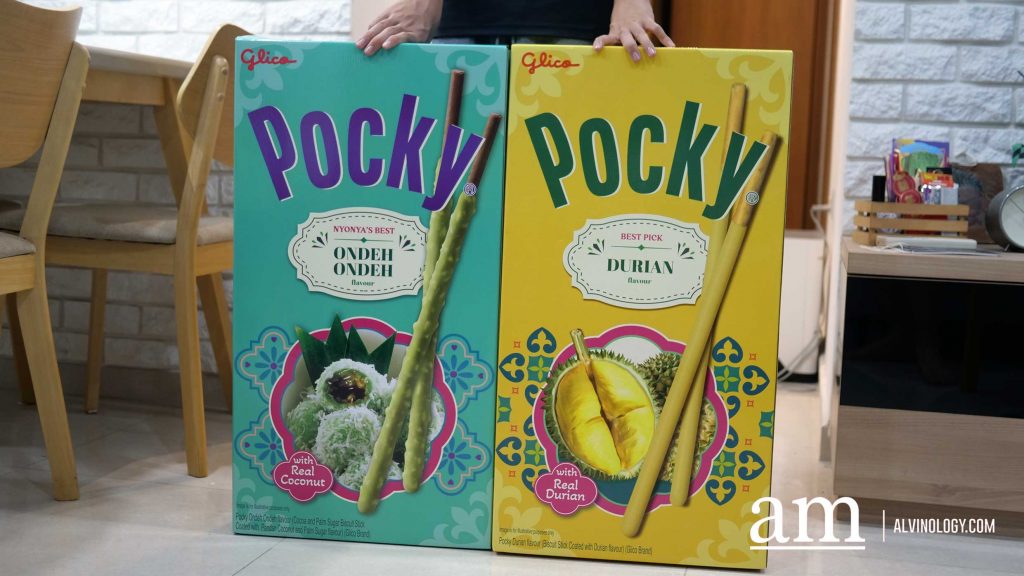 Pocky Celebrates SG60 with Limited Edition Durian and Ondeh-Ondeh Flavours - Alvinology