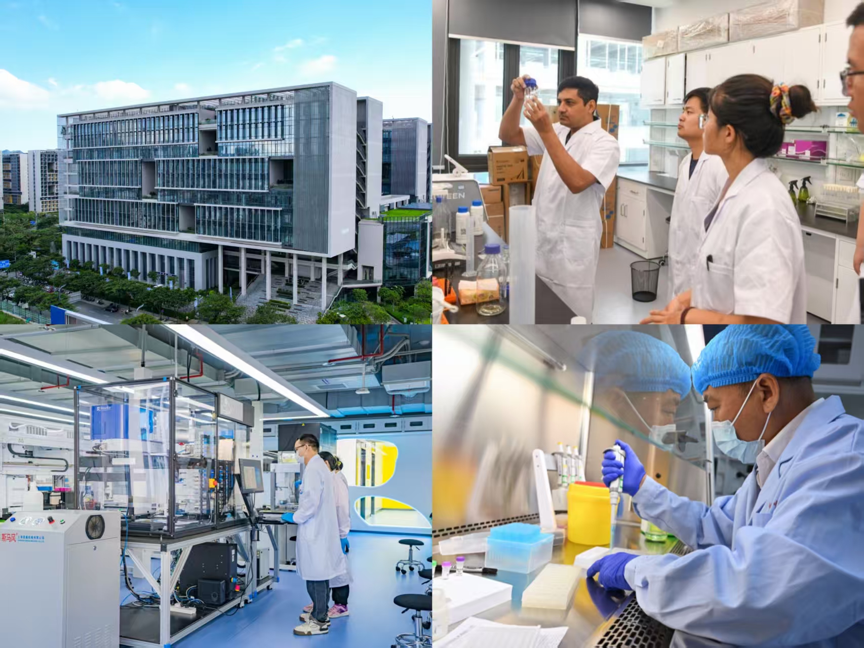 Yazhou Bay Science and Technology City in Sanya, China Emerges as a Premier Hub for Global Talent Talents from multiple countries are working in a laboratory in Yazhou Bay Science and Technology City in Sanya, China.