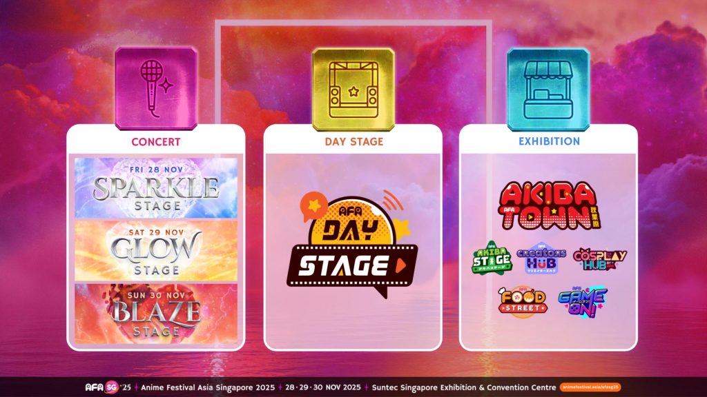 Anime Festival Asia Singapore 2025 Unveils Concerts, Day Stage, and Meet & Greets - Alvinology