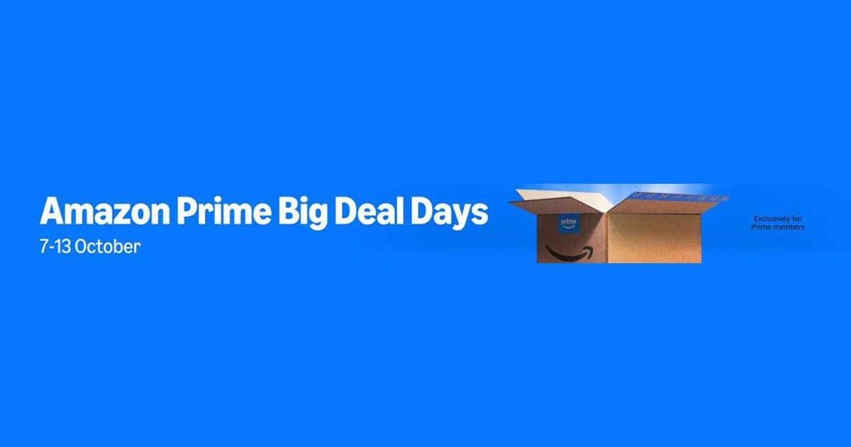Amazon Prime Big Deal Days Returns to Singapore This October with 7 Days of Massive Savings - Alvinology