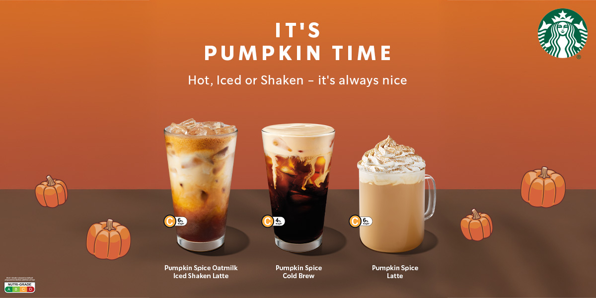 Starbucks Welcomes Fall with Pumpkin Spice, Pistachio Treats, and Anniversary Blend - Alvinology