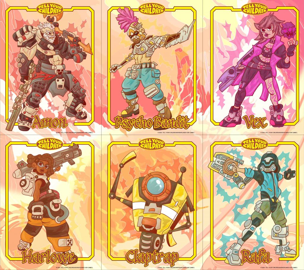 Borderlands 4 Teams Up with Singapore Studio Tell Your Children for Exclusive Collectibles - Alvinology