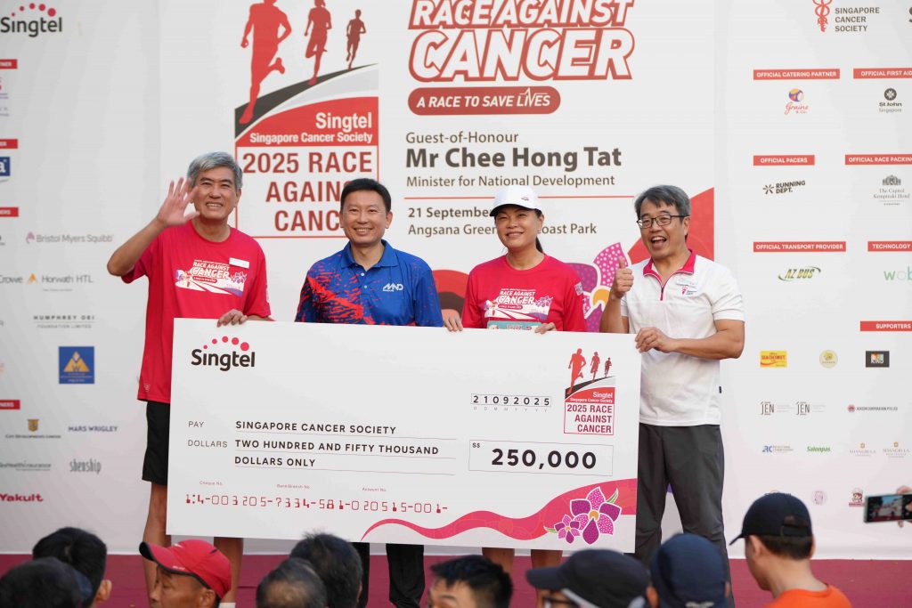 Over $1.2M Raised at Singtel–Singapore Cancer Society Race Against Cancer 2025 - Alvinology