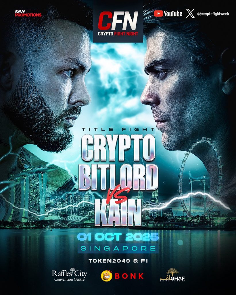 Crypto Fight Night Returns to Singapore with Blockchain Meets Boxing Spectacle - Alvinology