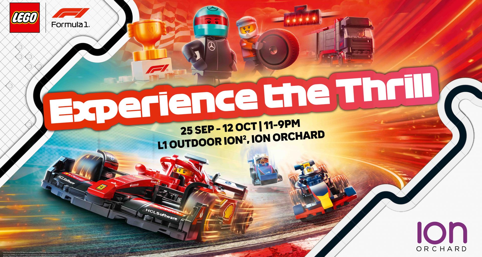 The LEGO Group Brings F1 Fever to Singapore with First-Ever Grand Brix Speed Hunt - Alvinology