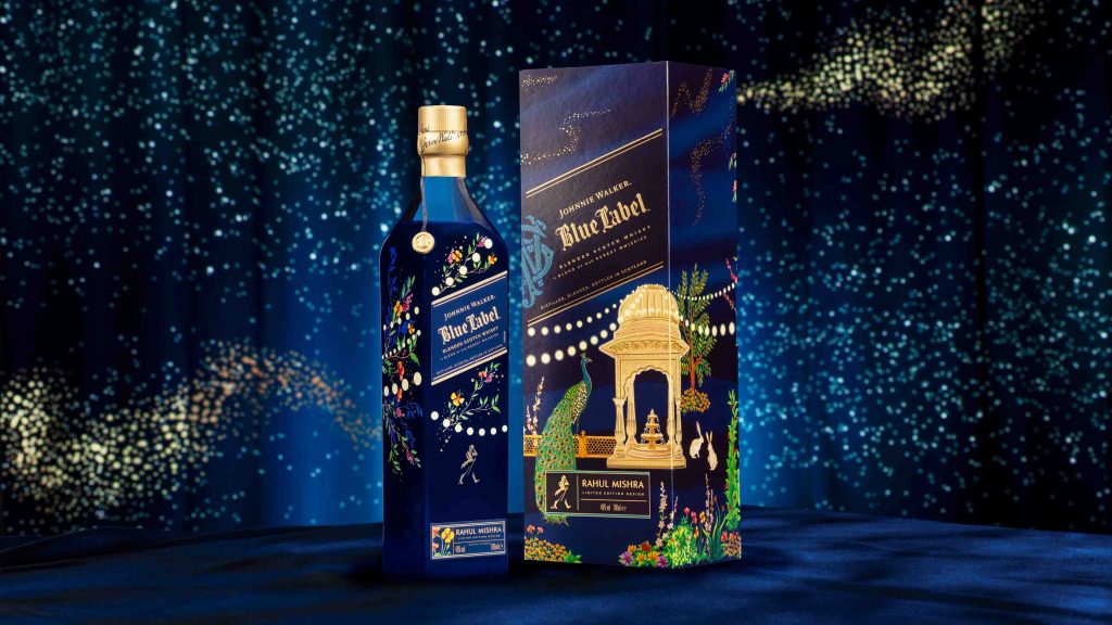 Rahul Mishra and Johnnie Walker Blue Label Unveil Festive Limited Edition in Singapore - Alvinology