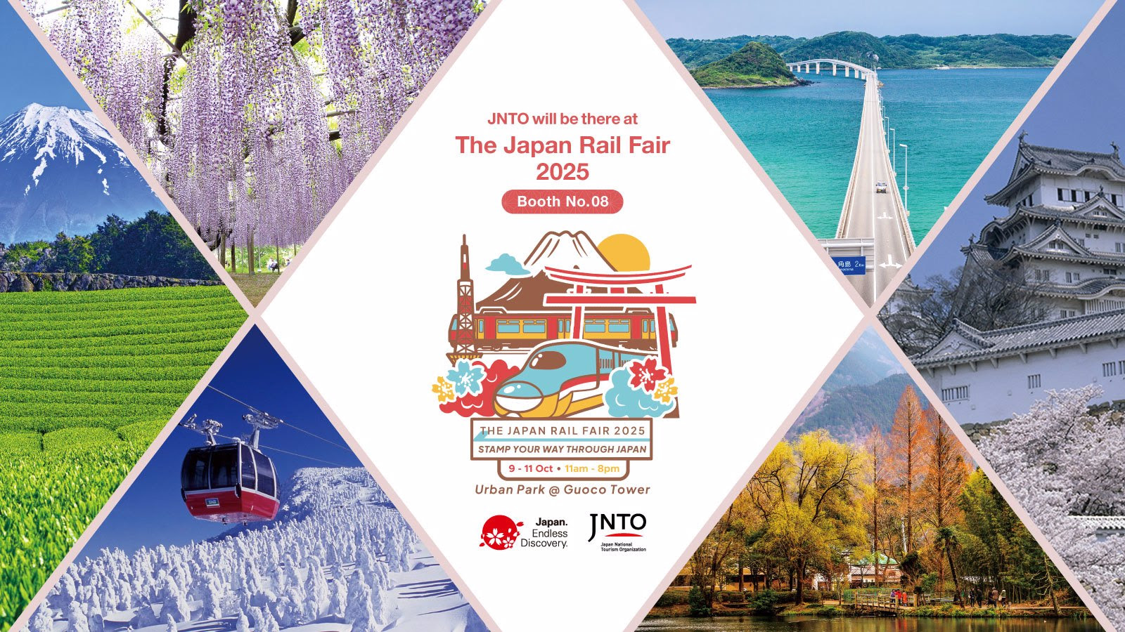 JNTO Joins The Japan Rail Fair 2025 for the First Time - Alvinology