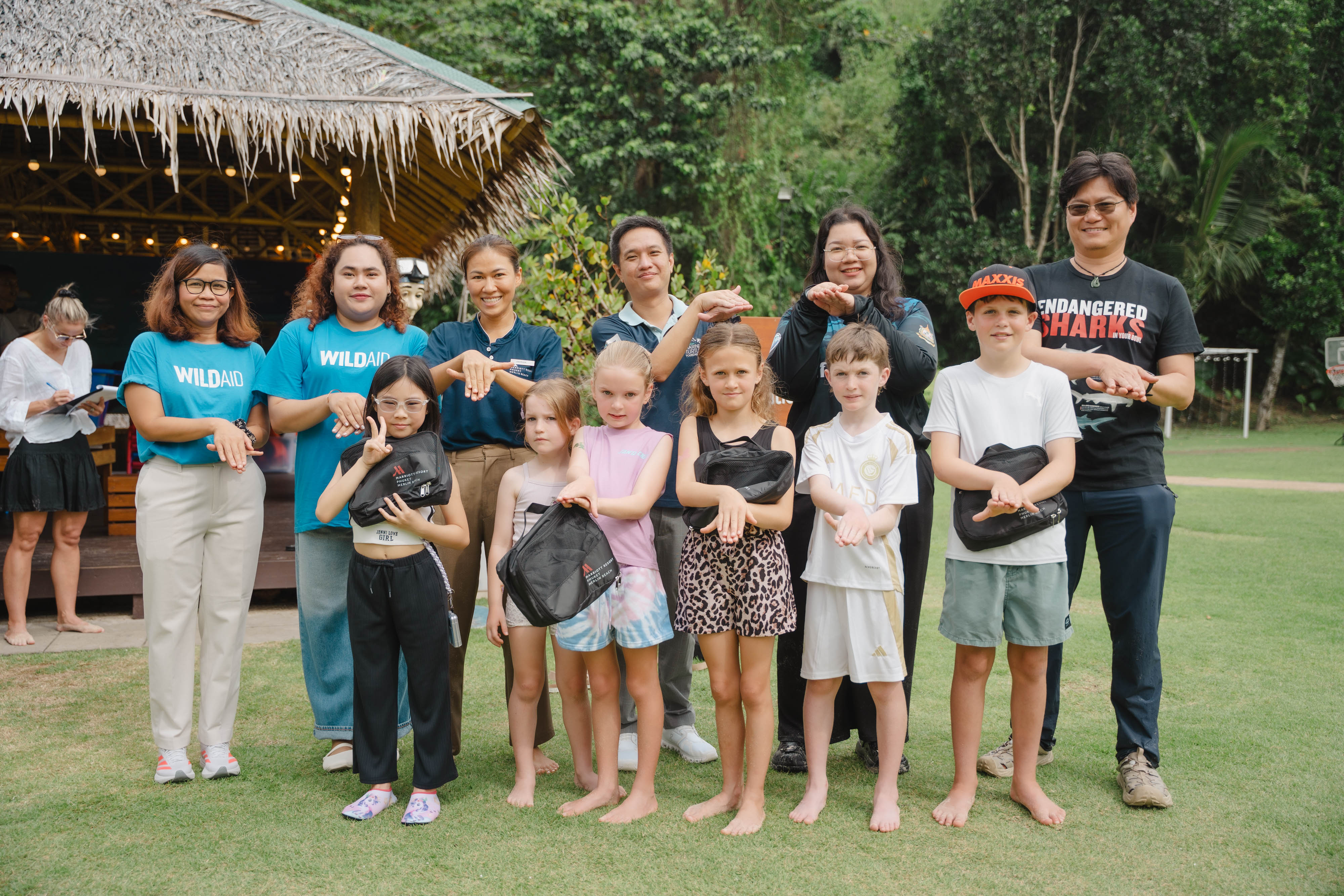 Phuket Marriott Resort & Spa, Merlin Beach Celebrates Peace and Conservation with "Journey to the Sea" Turtle Release Event Our guests named the sea turtles: King Julian, Mr. Turtle Junior, Flipper, Timmy, and Chokdee. It was their first time seeing the ocean after being lovingly cared for.