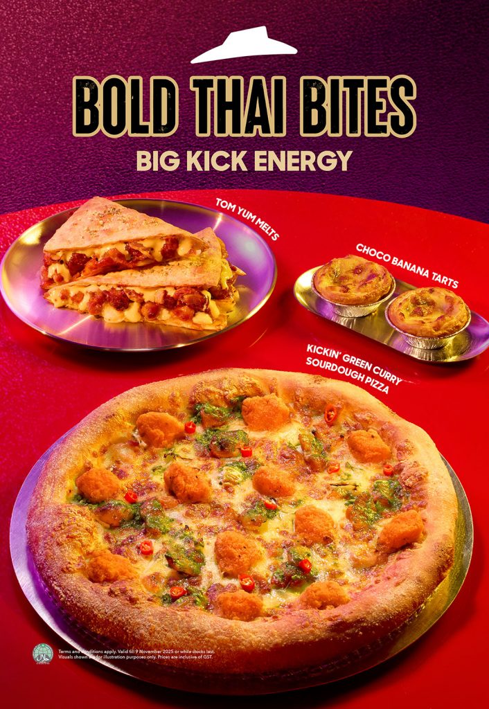 Pizza Hut Singapore Brings BIG KICK ENERGY With Thai-Inspired Flavours - Alvinology