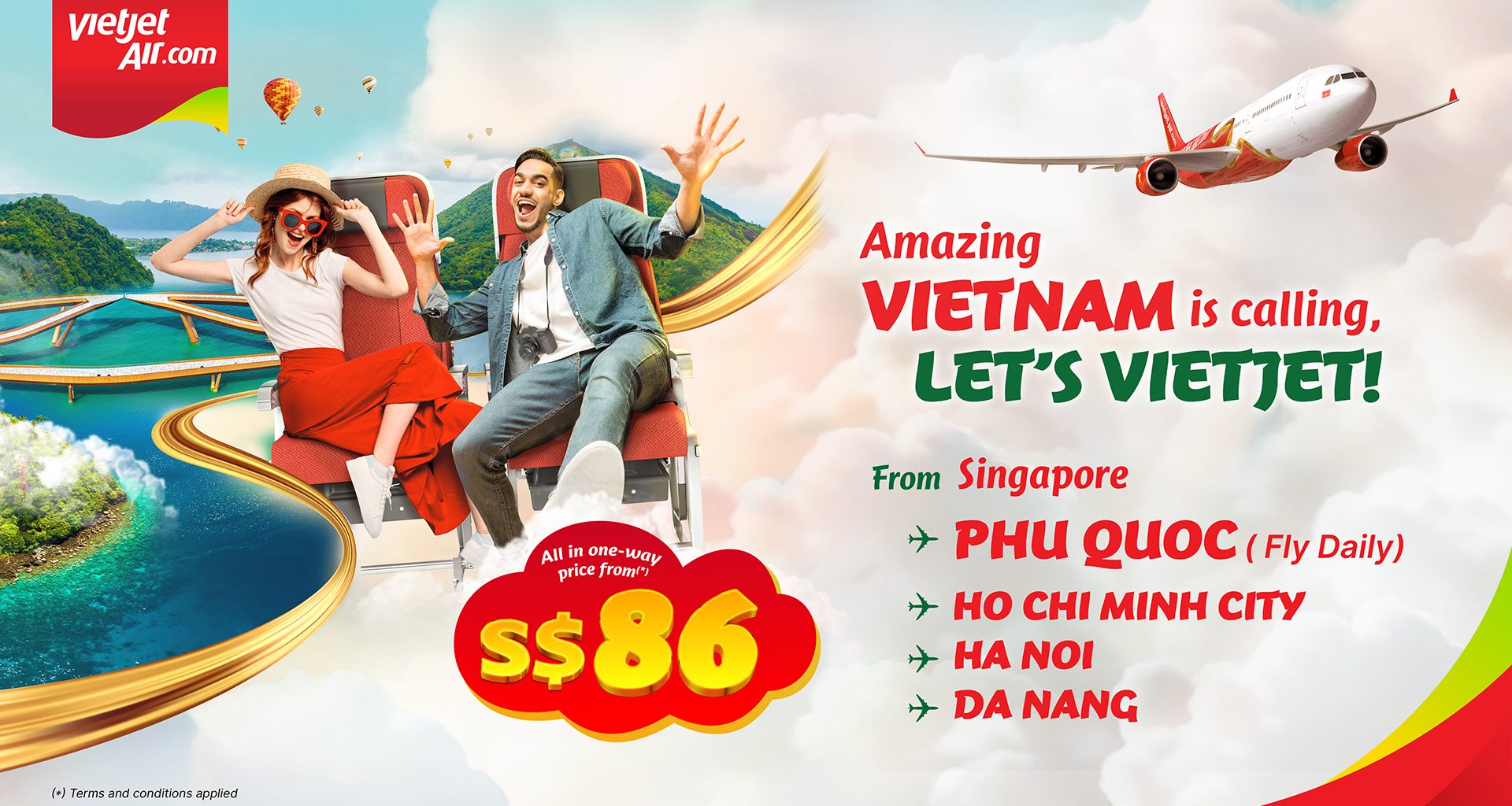 Vietjet Boosts Singapore–Vietnam Travel with More Flights to Da Nang and Phu Quoc - Alvinology