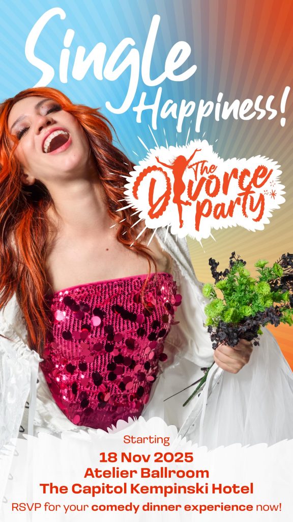Dream Academy Serves Up a Hilarious Dinner Theatre Comedy "The Divorce Party" at The Capitol Kempinski - Alvinology