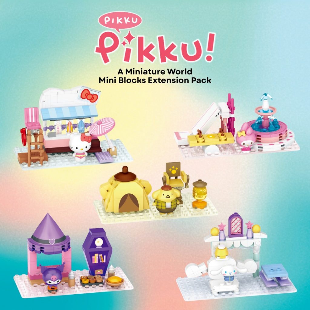 Jetset with Sanrio: New Blind Box Key Rings and Miniature Sets Launch in Singapore - Alvinology