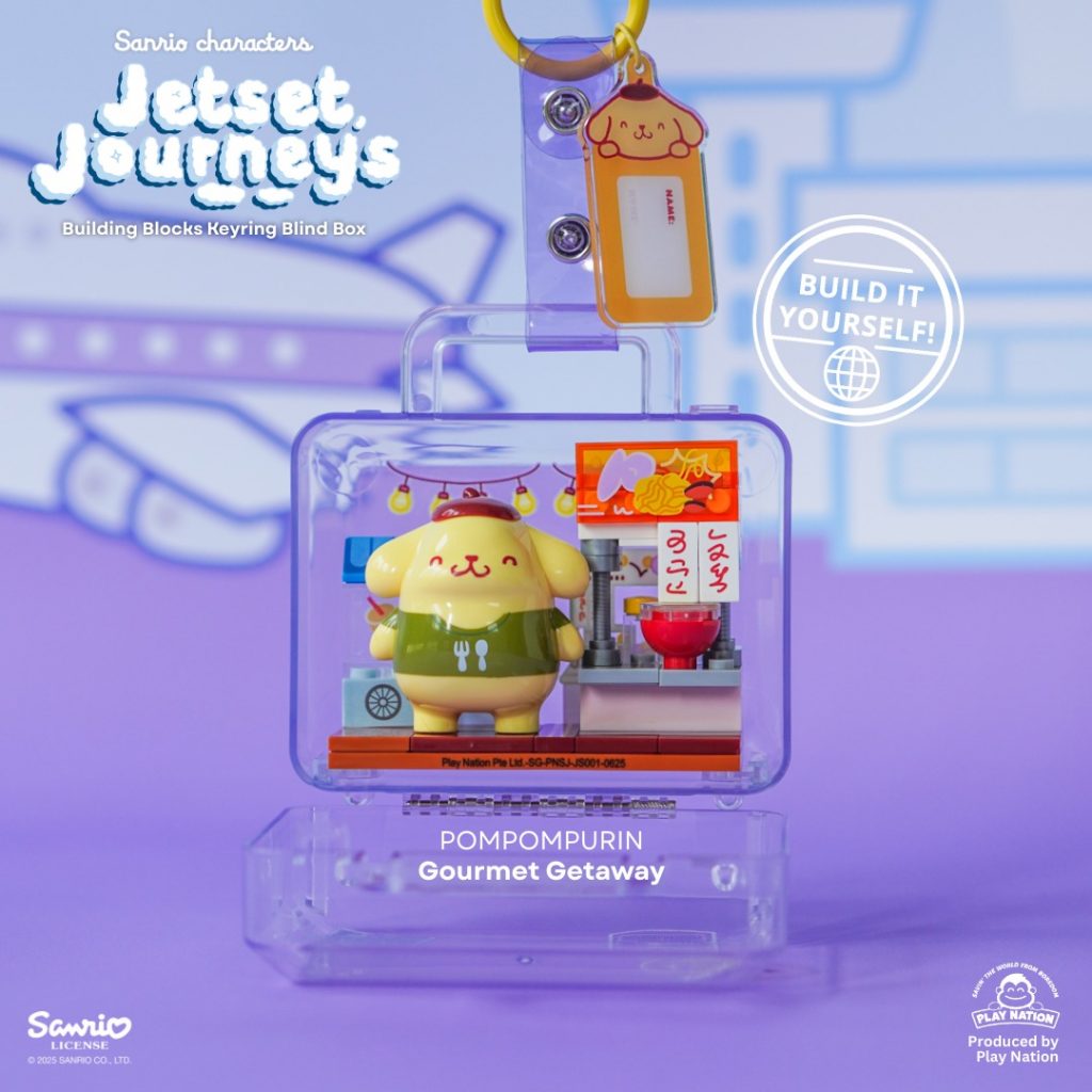 Jetset with Sanrio: New Blind Box Key Rings and Miniature Sets Launch in Singapore - Alvinology