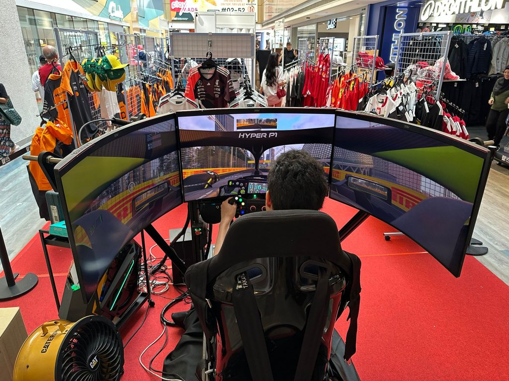 Velocity@Novena Square Revs Up for F1 with Simulator and Exclusive Collectibles - Alvinology