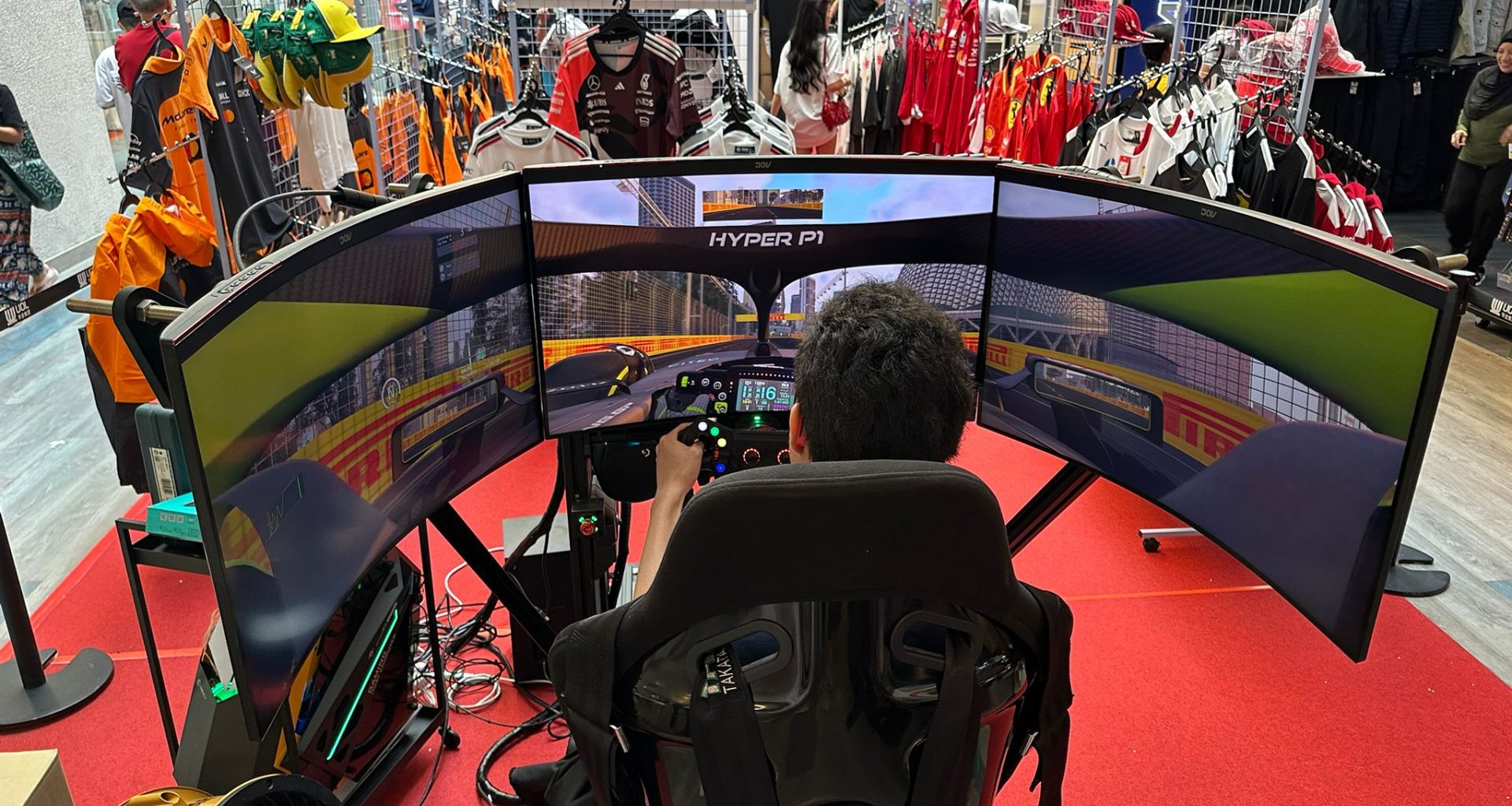Velocity@Novena Square Revs Up for F1 with Simulator and Exclusive Collectibles - Alvinology