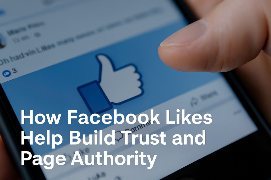 How Facebook Likes Help Build Trust and Page Authority