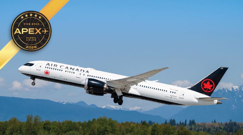 Air Canada Soars with Sixth Consecutive Five Star Global Airline Award at APEX 2026 - Alvinology