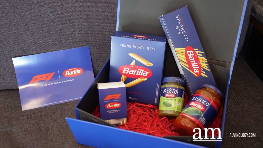 Barilla Celebrates Singapore Grand Prix as New Official Pasta Partner of Formula 1 - Alvinology