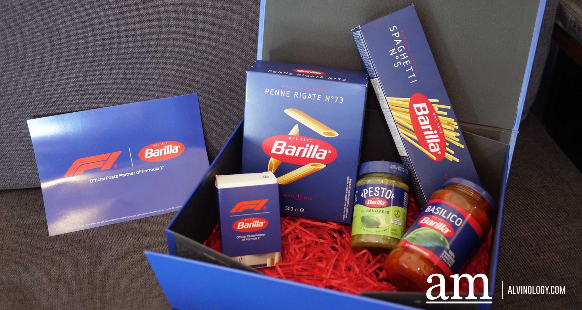 Barilla Celebrates Singapore Grand Prix as New Official Pasta Partner of Formula 1 - Alvinology