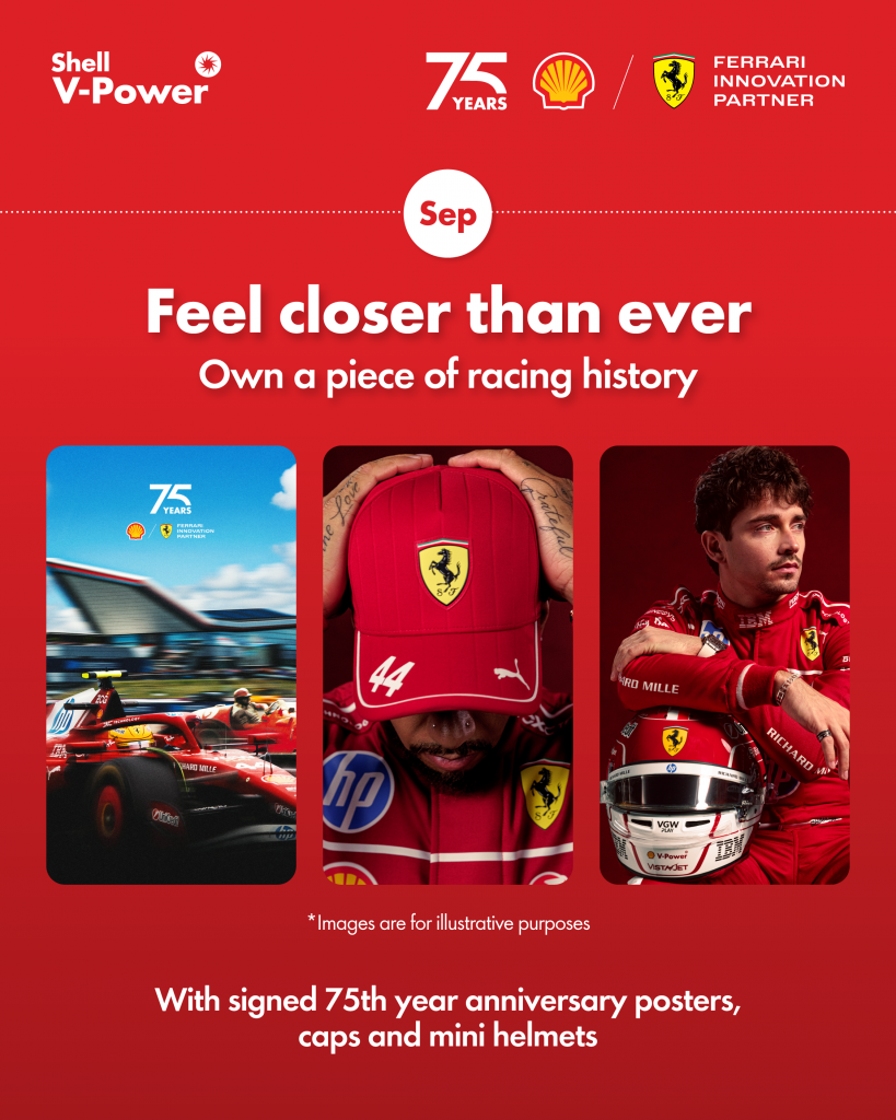 Fuel the Thrill: Shell V-Power Brings Ferrari F1 Excitement to Singapore - Alvinology