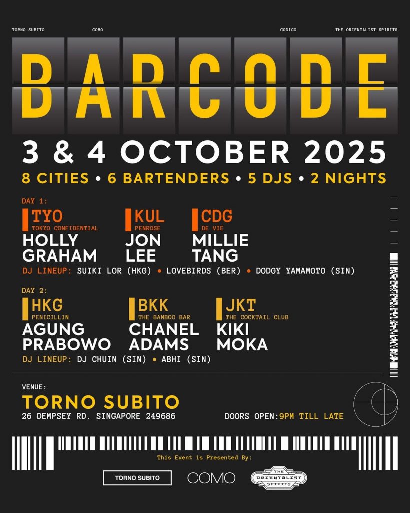 World’s Best Bars Take Over Torno Subito for Two Nights Only - Alvinology