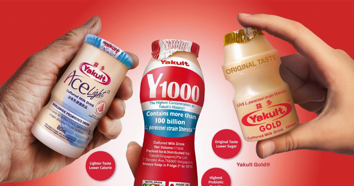 Yakult Singapore Launches Y1000: Its Most Powerful Probiotic Drink Yet - Alvinology