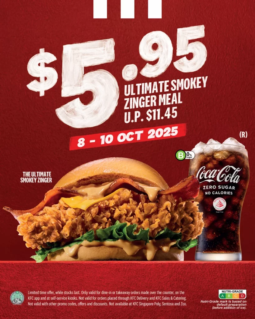 KFC’s Ultimate Smokey Zinger Meal Returns at Just $5.95 for a Limited Time - Alvinology