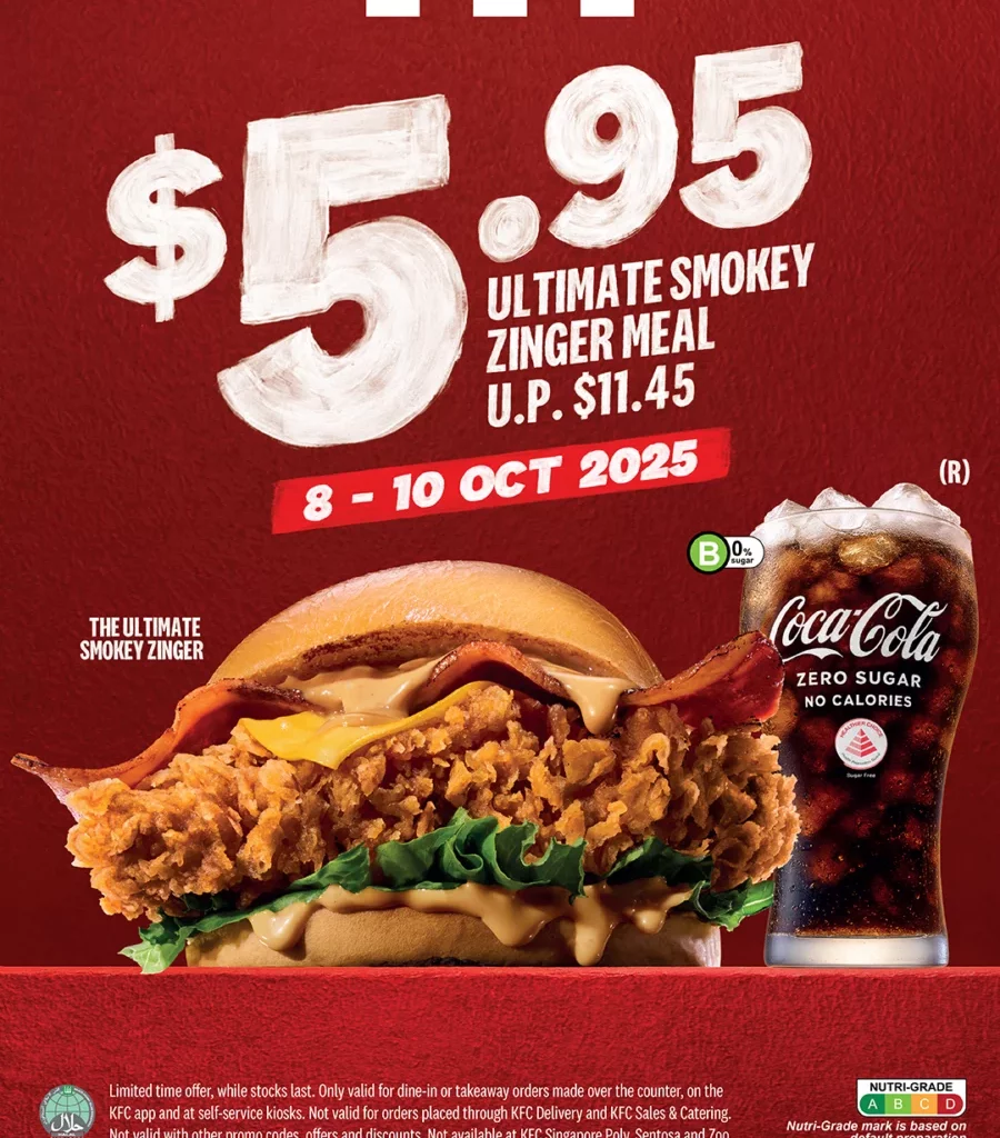 KFC’s Ultimate Smokey Zinger Meal Returns at Just $5.95 for a Limited Time - Alvinology