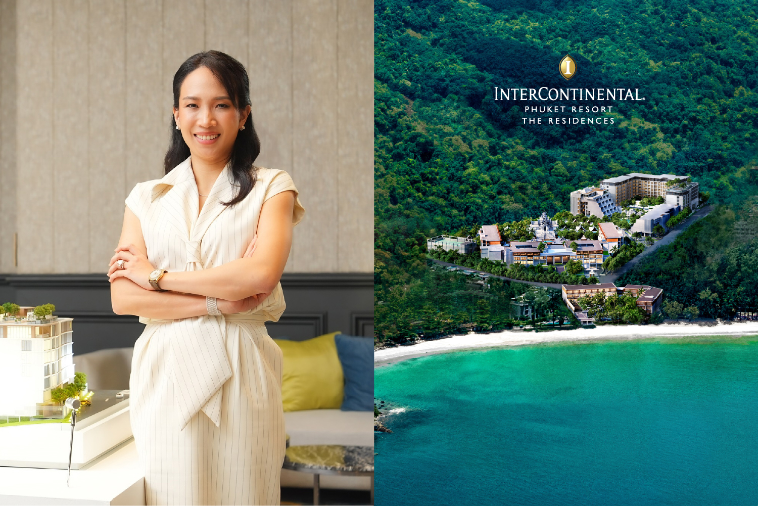PROUD Launches its Second InterContinental Branded Residences in Thailand, Redefining Luxury Living on Phuket’s Kamala Beach Proudputh Liptapanlop Proud Real Estate