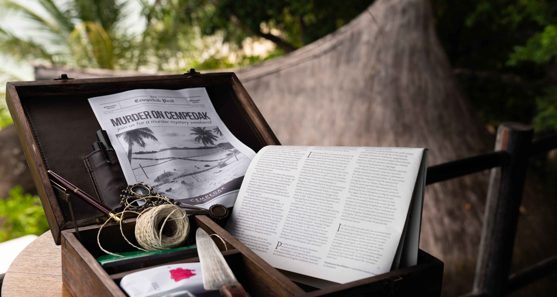 A Weekend of Whodunit Awaits: Murder Mystery Returns to Cempedak Island - Alvinology