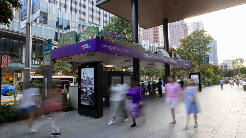 Singapore’s First Next-Generation 3D Rooftop Bus Shelter Blooms on Orchard Road - Alvinology