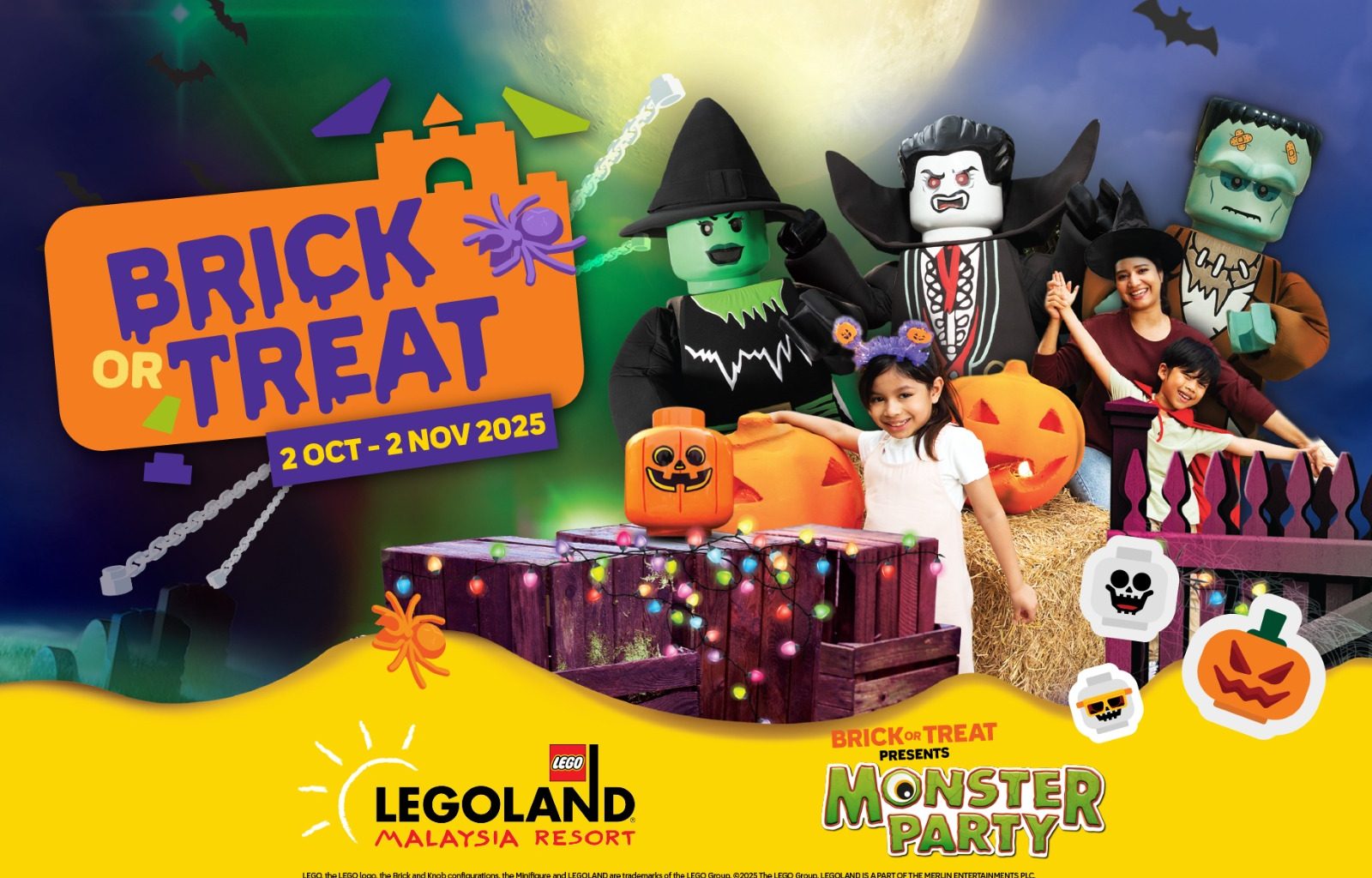Brick-or-Treat Returns: LEGOLAND Malaysia’s Biggest Halloween Monster Party Yet - Alvinology