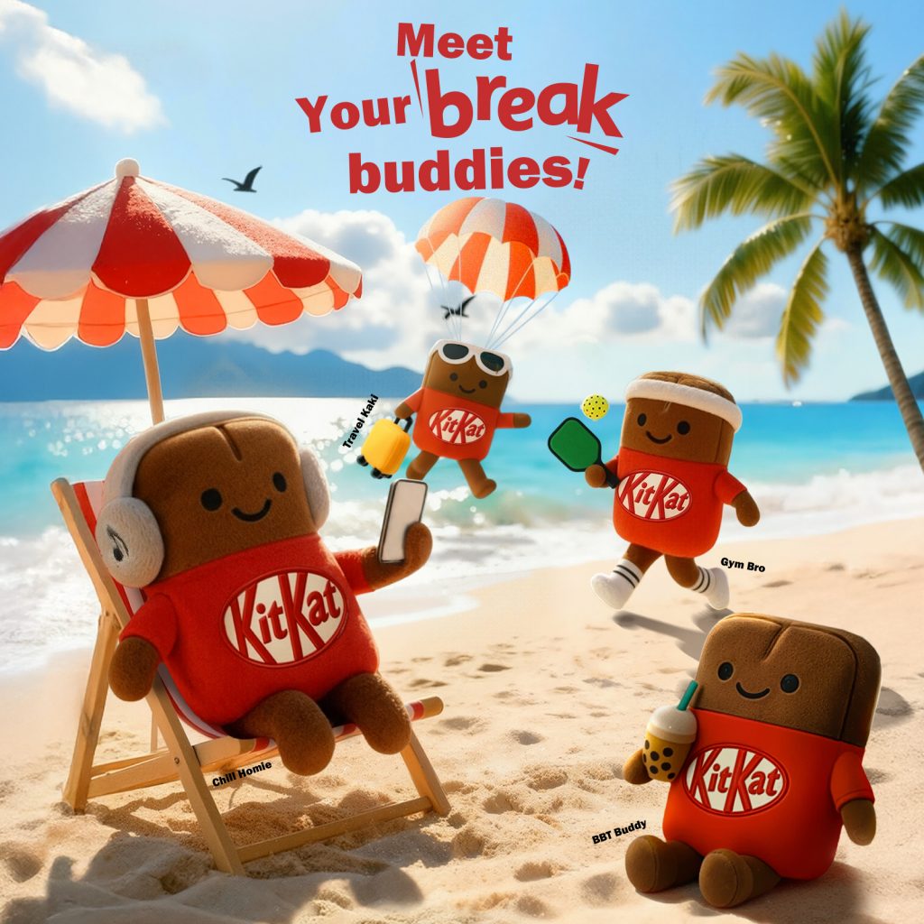 KITKAT Launches World’s First ‘Break Buddies’ Collectibles - Alvinology