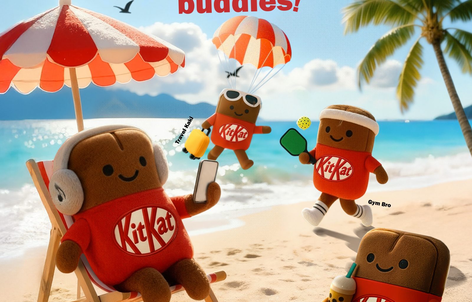 KITKAT Launches World’s First ‘Break Buddies’ Collectibles - Alvinology