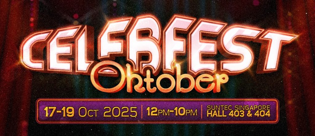 Celebfest October 2025 Returns with Star Power, Culinary Delights, and Over 200 Vendors at Suntec Singapore - Alvinology