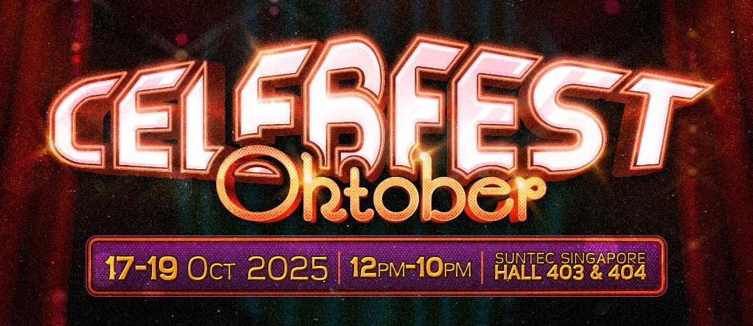 Celebfest October 2025 Returns with Star Power, Culinary Delights, and Over 200 Vendors at Suntec Singapore - Alvinology