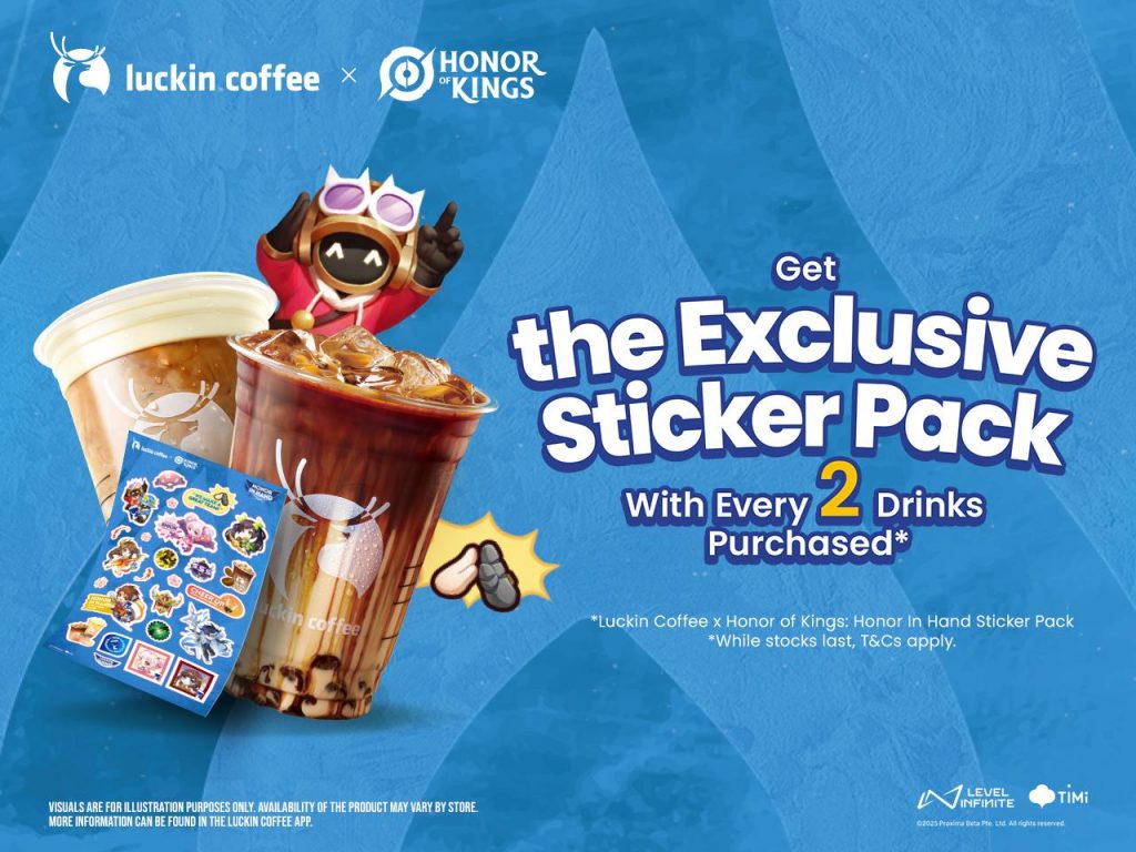 Luckin Coffee x Honor of Kings: Exclusive Drinks, Merch, and Gaming Perks Luckin Coffee x Honor of Kings: Exclusive Drinks, Merch, and Gaming Perks - Alvinology