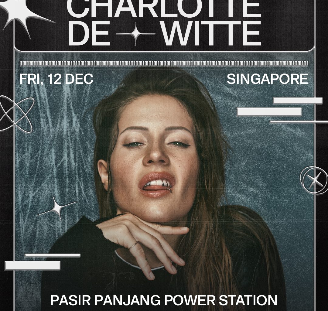 Techno Titan Charlotte de Witte to Ignite Pasir Panjang Power Station in December - Alvinology