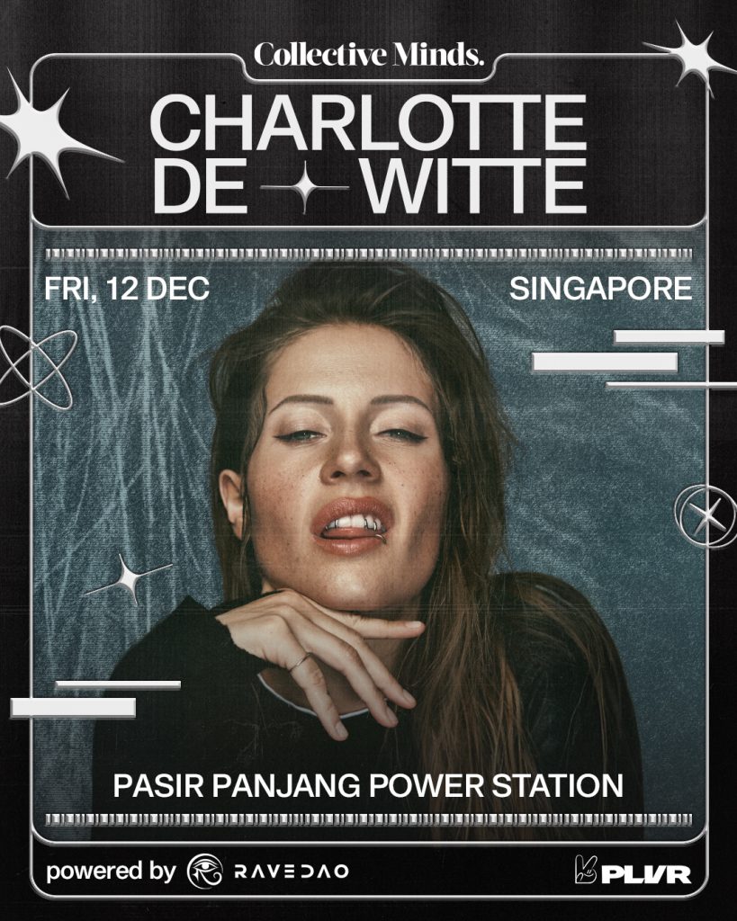Techno Titan Charlotte de Witte to Ignite Pasir Panjang Power Station in December - Alvinology
