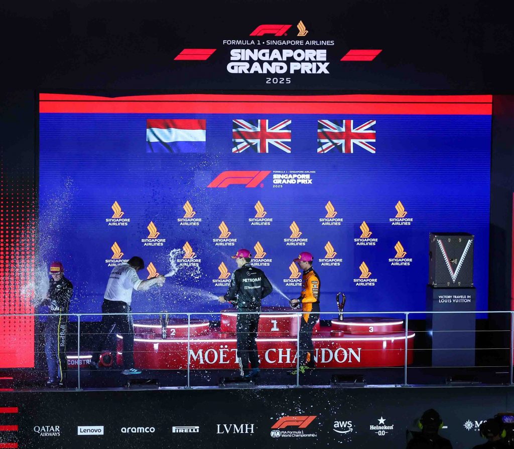 Moët & Chandon Takes Celebration Sky-High at the 2025 Formula 1 Singapore Grand Prix - Alvinology
