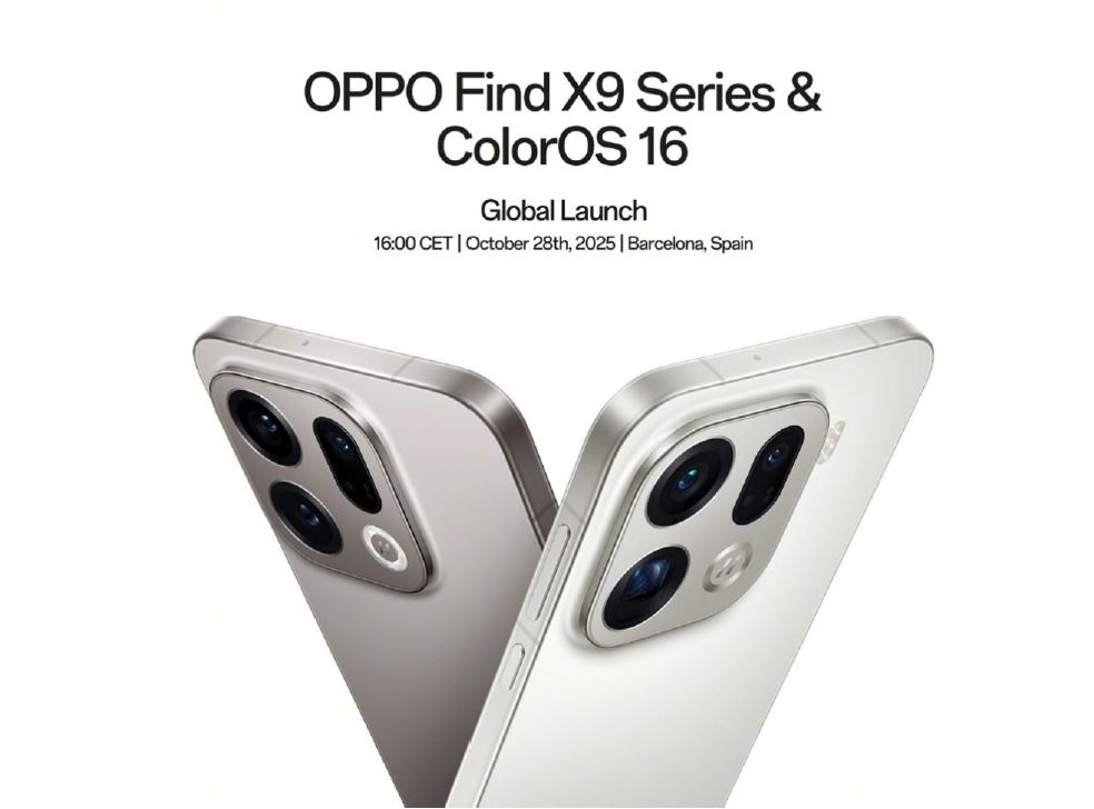 OPPO Find X9 Series to Launch on 28 October: A New Era for Mobile Imaging Begins - Alvinology