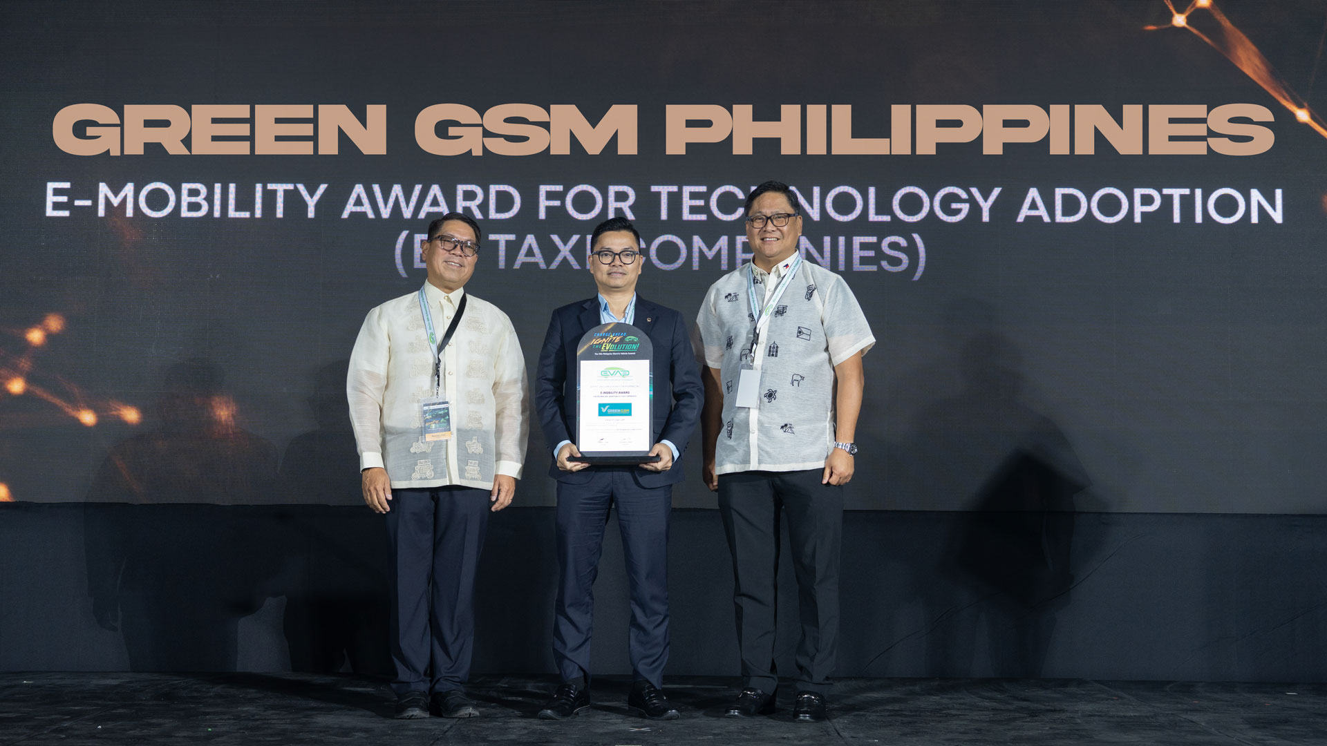 Green GSM honored with E-Mobility Award for advancing electric transportation in the Philippines Green GSM honored with E-Mobility Award at the 13th Philippine Electric Vehicle Summit (PEVS).