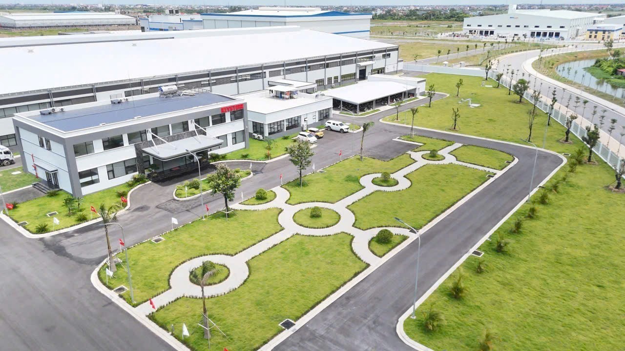 Hung Yen is emerging as a key FDI hub in northern Vietnam A corner of the existing Thai Binh Economic Zone, which Hung Yen plans to transform into a Free Economic Zone. Photo: VNA