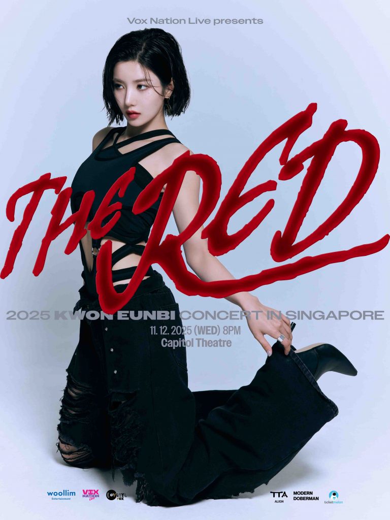 KWON EUNBI Brings ‘THE RED’ Concert to Singapore This December - Alvinology