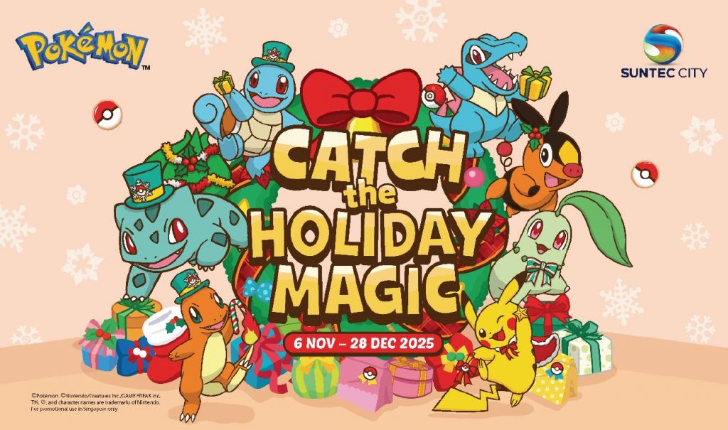 Catch the Holiday Magic at Suntec City’s Pokémon Adventure - Alvinology